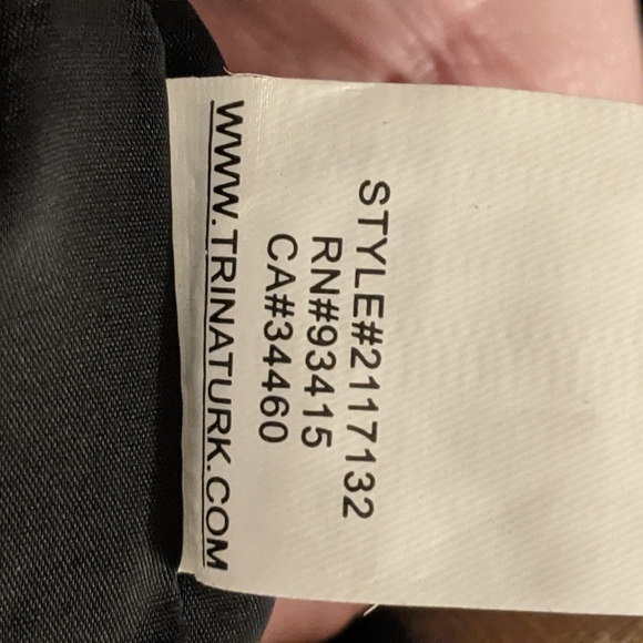 Trina Turk Bea Colorblock Dress SZ 6 - Picture 9 of 9